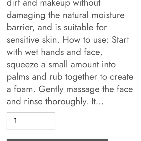 Floss cleanser full size - Picture 3 of 7